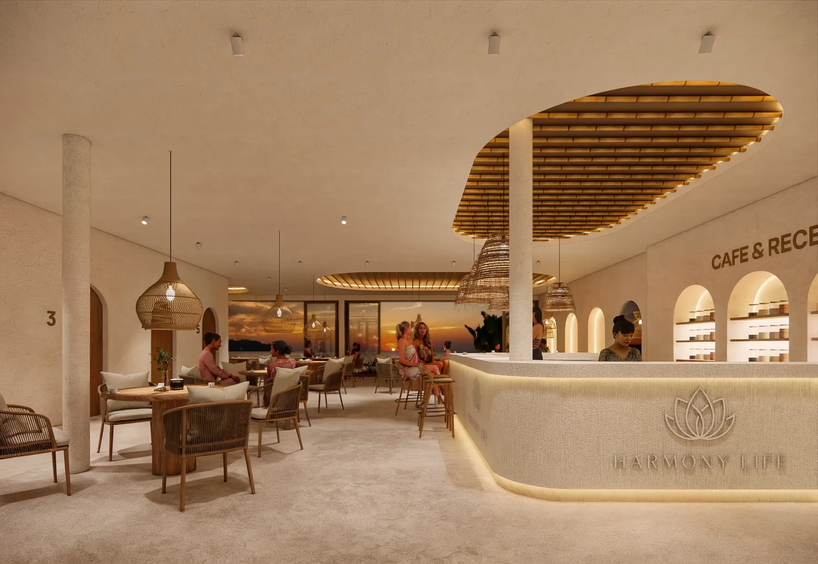 Harmony Life Wellness & Caffe — detail
