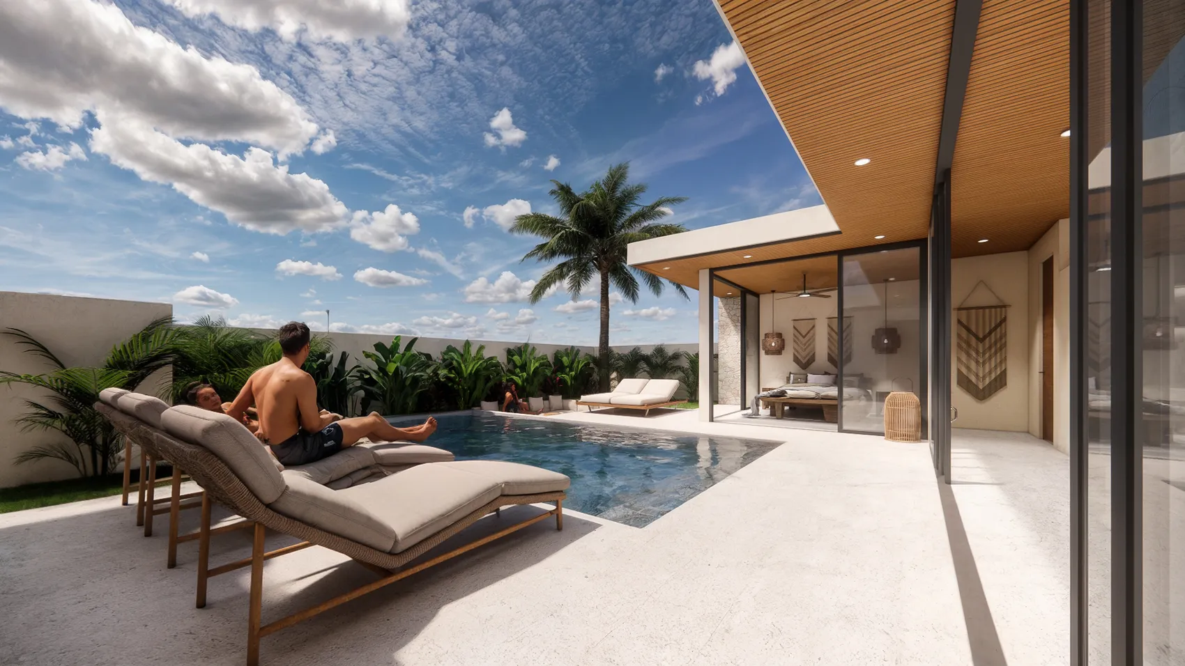 Villa mit 3 Schlafzimmern